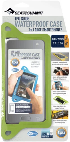 Sea To Summit TPU Guide Waterproof Case -NRS Store 2630741 xl lime 20 720x600
